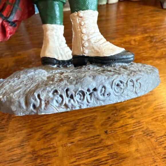 🎄3/$20‼️1995 Jim Shore Scottish Bagpipe Santa Rare - Picture 5 of 15